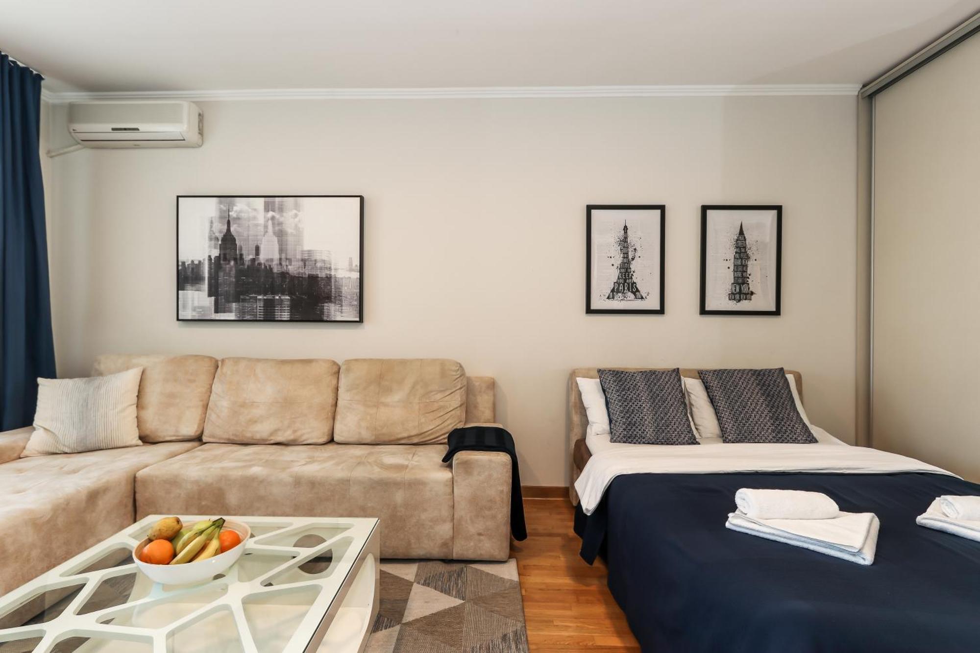 New Belgrade Apartments, Parking 5 Eur Per Day חדר תמונה