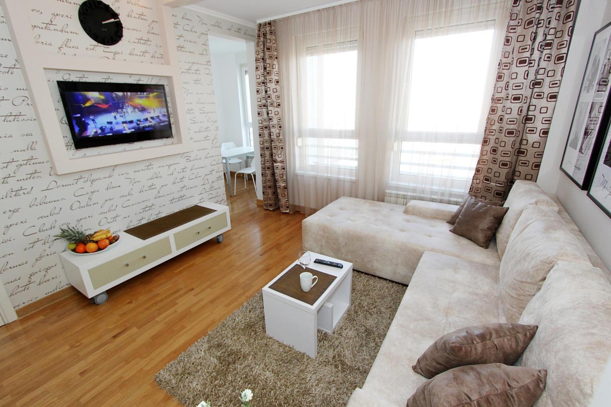 New Belgrade Apartments, Parking 5 Eur Per Day חדר תמונה